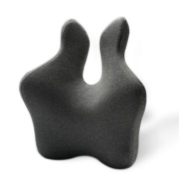 Ergonomisch Rugkussen - Donker Grijs