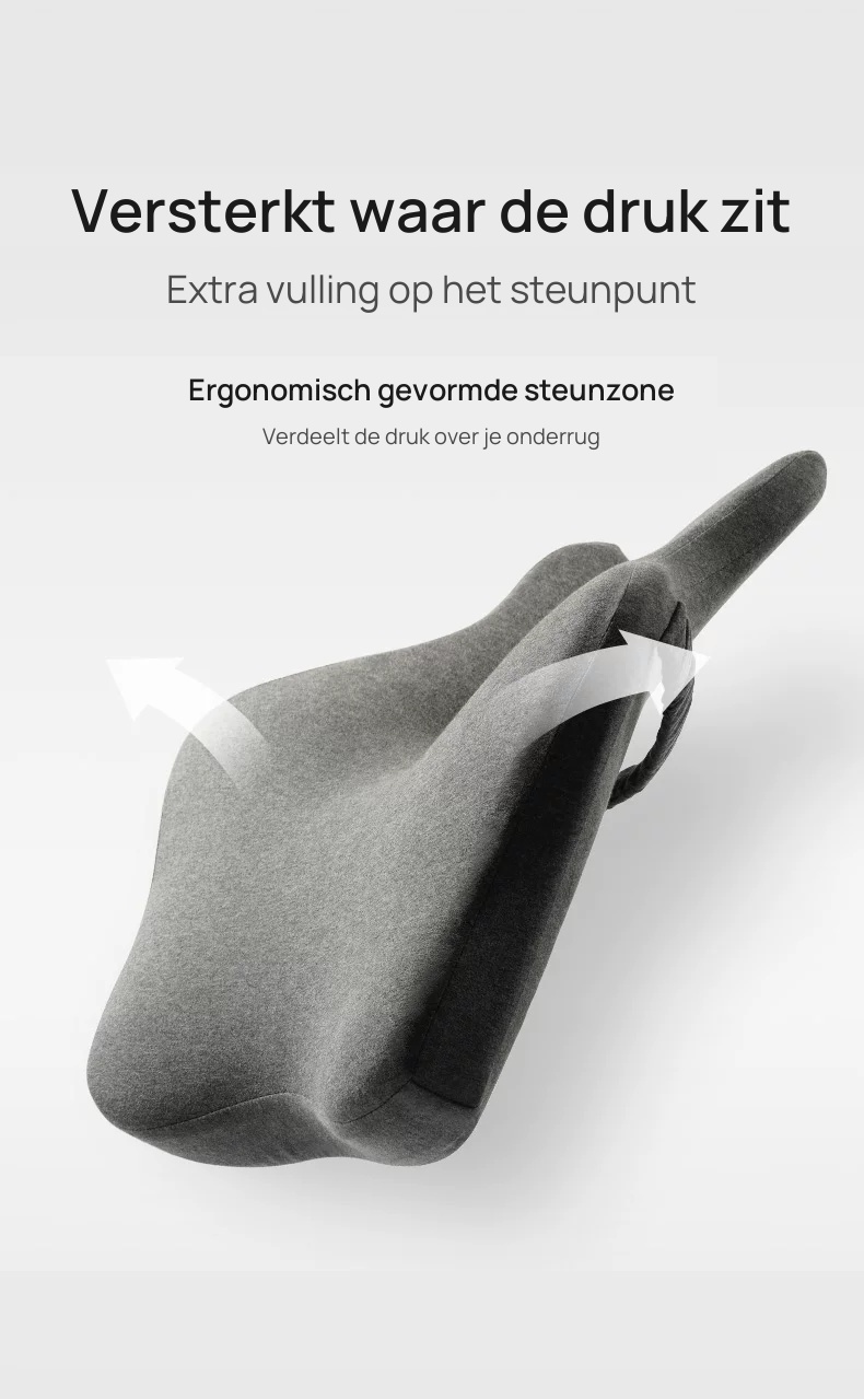 Verdikte steunzone op lendenhoogte